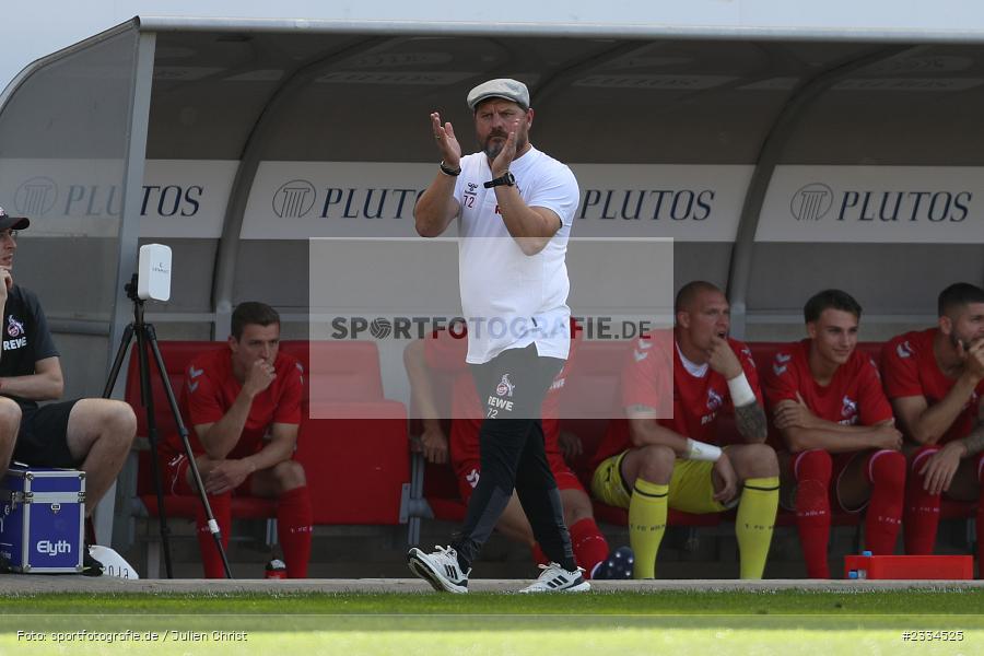 Steffen Baumgart, Stadion am Bieberer Berg, Offenbach, 17.07.2022, Bundesliga, sport, action, Fussball, Juli 2022, Saison 2022/2023, Regio, Regionalliga Südwest, Regional Freundschaftsspiele, FCK, OFC, 1. FC Köln, Kickers Offenbach - Bild-ID: 2334525