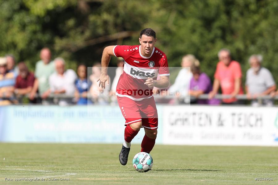Patrick Amrhein, Sportgelände in der Au, Karlburg, 23.07.2022, BFV, sport, action, Fussball, Juli 2022, Saison 2022/2023, 3. Spieltag, Landesliga Nordwest, TUS, TSV, TuS Frammersbach, TSV Karlburg - Bild-ID: 2334906 Patrick Amrhein, Sportgelände in der Au, Karlburg, 23.07.2022, BFV, sport, action, Fussball, Juli 2022, Saison 2022/2023, 3. Spieltag, Landesliga Nordwest, TUS, TSV, TuS Frammersbach, TSV Karlburg - Bild-ID: 2334906
