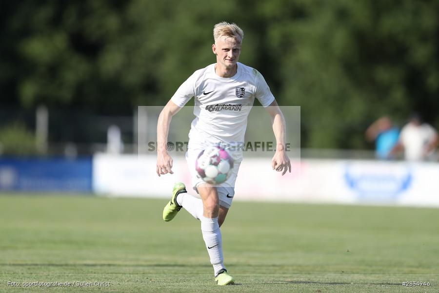 Marco Kunzmann, Sportgelände in der Au, Karlburg, 23.07.2022, BFV, sport, action, Fussball, Juli 2022, Saison 2022/2023, 3. Spieltag, Landesliga Nordwest, TUS, TSV, TuS Frammersbach, TSV Karlburg - Bild-ID: 2334946