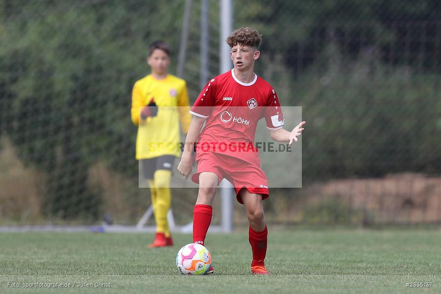 Wildbachsportanlage Nassig, Wertheim, 23.07.2022, bfv, sport, action, Fussball, Juli 2022, Saison 2022/2023, 9. Bühnenbau Wertheim Cup, U15, SG Nassig, FC Würzburger Kickers - Bild-ID: 2335137 Wildbachsportanlage Nassig, Wertheim, 23.07.2022, bfv, sport, action, Fussball, Juli 2022, Saison 2022/2023, 9. Bühnenbau Wertheim Cup, U15, SG Nassig, FC Würzburger Kickers - Bild-ID: 2335137
