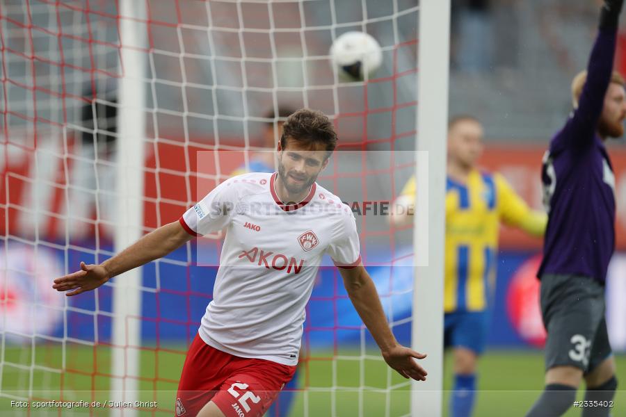 Daniel Hägele, FLYERALARM Arena, Würzburg, 29.07.2022, BFV, sport, action, Fussball, Juli 2022, Saison 2022/2023, Regionalliga Bayern, FCP, FWK, FC Pipinsried, FC Würzburger Kickers - Bild-ID: 2335402