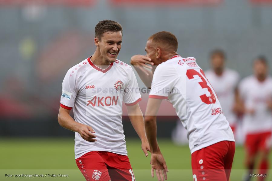 Benyas Solomon Junge-Abiol, FLYERALARM Arena, Würzburg, 29.07.2022, BFV, sport, action, Fussball, Juli 2022, Saison 2022/2023, Regionalliga Bayern, FCP, FWK, FC Pipinsried, FC Würzburger Kickers - Bild-ID: 2335407