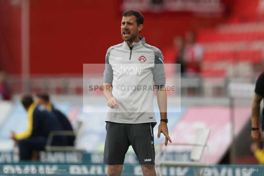 Marco Wildersinn, FLYERALARM Arena, Würzburg, 29.07.2022, BFV, sport, action, Fussball, Juli 2022, Saison 2022/2023, Regionalliga Bayern, FCP, FWK, FC Pipinsried, FC Würzburger Kickers - Bild-ID: 2335413