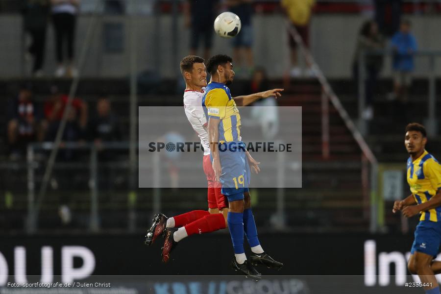 Lukas Müller, FLYERALARM Arena, Würzburg, 29.07.2022, BFV, sport, action, Fussball, Juli 2022, Saison 2022/2023, Regionalliga Bayern, FCP, FWK, FC Pipinsried, FC Würzburger Kickers - Bild-ID: 2335441