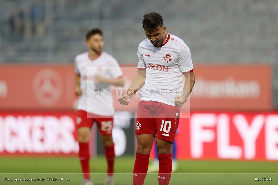 Dardan Karimani, FLYERALARM Arena, Würzburg, 29.07.2022, BFV, sport, action, Fussball, Juli 2022, Saison 2022/2023, Regionalliga Bayern, FCP, FWK, FC Pipinsried, FC Würzburger Kickers - Bild-ID: 2335460 Dardan Karimani, FLYERALARM Arena, Würzburg, 29.07.2022, BFV, sport, action, Fussball, Juli 2022, Saison 2022/2023, Regionalliga Bayern, FCP, FWK, FC Pipinsried, FC Würzburger Kickers - Bild-ID: 2335460