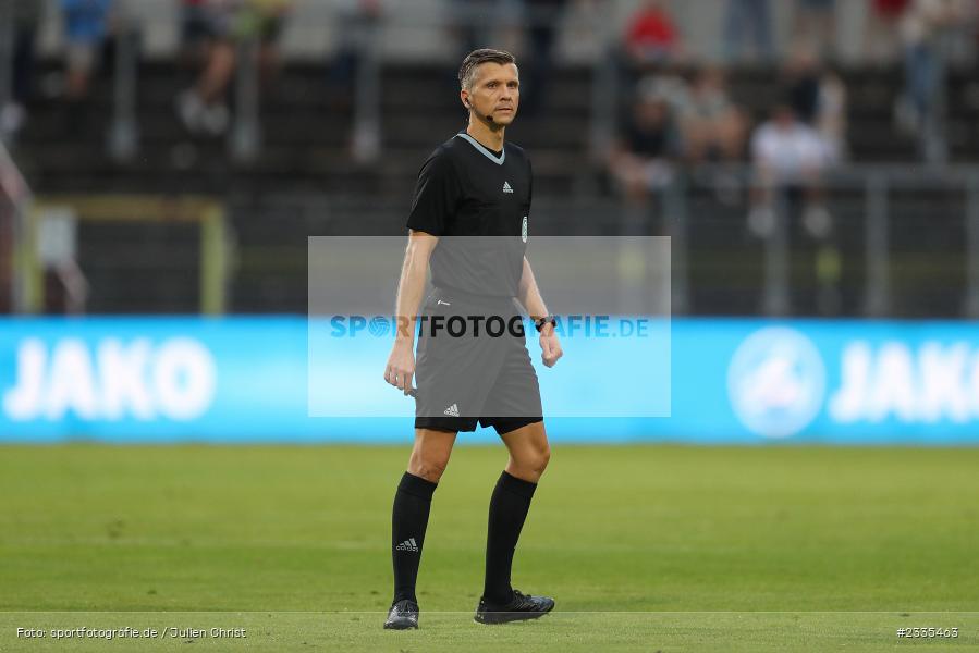 Thomas Stein, FLYERALARM Arena, Würzburg, 29.07.2022, BFV, sport, action, Fussball, Juli 2022, Saison 2022/2023, Regionalliga Bayern, FCP, FWK, FC Pipinsried, FC Würzburger Kickers - Bild-ID: 2335463 Thomas Stein, FLYERALARM Arena, Würzburg, 29.07.2022, BFV, sport, action, Fussball, Juli 2022, Saison 2022/2023, Regionalliga Bayern, FCP, FWK, FC Pipinsried, FC Würzburger Kickers - Bild-ID: 2335463