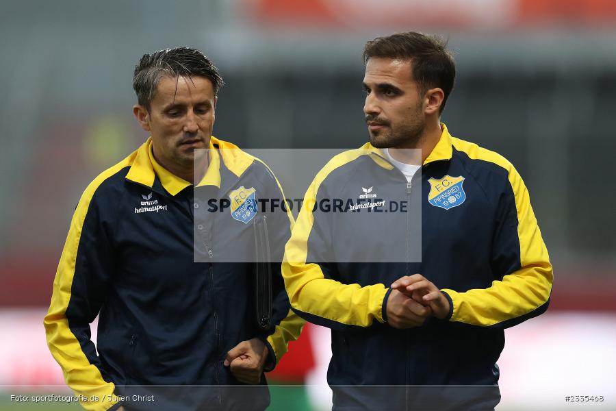 Trainer, Nikola Jelisic, FLYERALARM Arena, Würzburg, 29.07.2022, BFV, sport, action, Fussball, Juli 2022, Saison 2022/2023, Regionalliga Bayern, FCP, FWK, FC Pipinsried, FC Würzburger Kickers - Bild-ID: 2335468