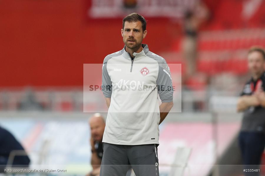 Marco Wildersinn, FLYERALARM Arena, Würzburg, 29.07.2022, BFV, sport, action, Fussball, Juli 2022, Saison 2022/2023, Regionalliga Bayern, FCP, FWK, FC Pipinsried, FC Würzburger Kickers - Bild-ID: 2335481