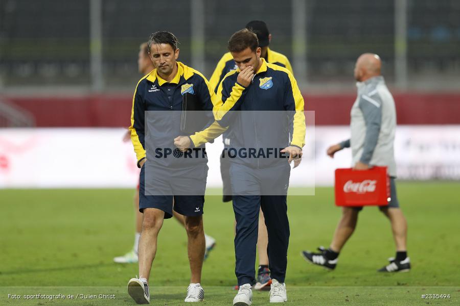 Trainer, Nikola Jelisic, FLYERALARM Arena, Würzburg, 29.07.2022, BFV, sport, action, Fussball, Juli 2022, Saison 2022/2023, Regionalliga Bayern, FCP, FWK, FC Pipinsried, FC Würzburger Kickers - Bild-ID: 2335494