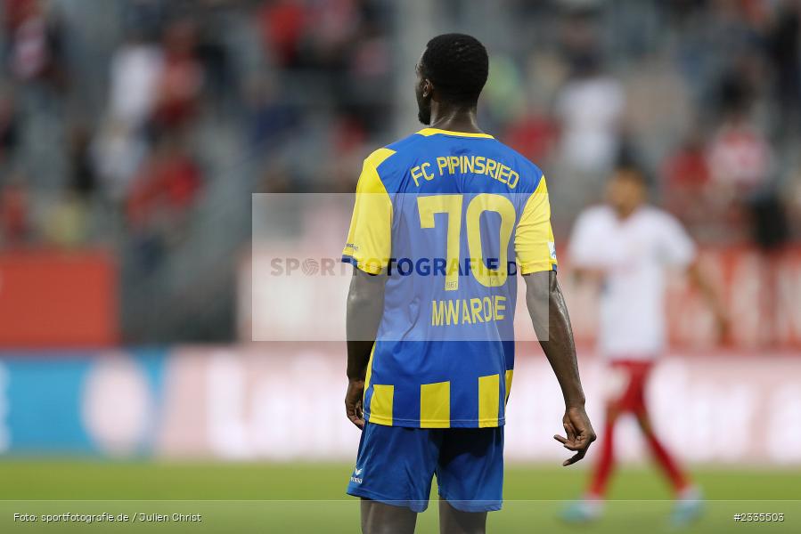 Bernard Mwarome, FLYERALARM Arena, Würzburg, 29.07.2022, BFV, sport, action, Fussball, Juli 2022, Saison 2022/2023, Regionalliga Bayern, FCP, FWK, FC Pipinsried, FC Würzburger Kickers - Bild-ID: 2335503 Bernard Mwarome, FLYERALARM Arena, Würzburg, 29.07.2022, BFV, sport, action, Fussball, Juli 2022, Saison 2022/2023, Regionalliga Bayern, FCP, FWK, FC Pipinsried, FC Würzburger Kickers - Bild-ID: 2335503