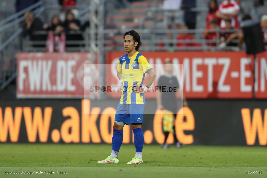 Ryosuke Kikuchi, FLYERALARM Arena, Würzburg, 29.07.2022, BFV, sport, action, Fussball, Juli 2022, Saison 2022/2023, Regionalliga Bayern, FCP, FWK, FC Pipinsried, FC Würzburger Kickers - Bild-ID: 2335515 Ryosuke Kikuchi, FLYERALARM Arena, Würzburg, 29.07.2022, BFV, sport, action, Fussball, Juli 2022, Saison 2022/2023, Regionalliga Bayern, FCP, FWK, FC Pipinsried, FC Würzburger Kickers - Bild-ID: 2335515