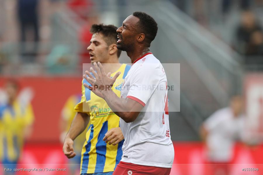 Saliou Sané, FLYERALARM Arena, Würzburg, 29.07.2022, BFV, sport, action, Fussball, Juli 2022, Saison 2022/2023, Regionalliga Bayern, FCP, FWK, FC Pipinsried, FC Würzburger Kickers - Bild-ID: 2335598
