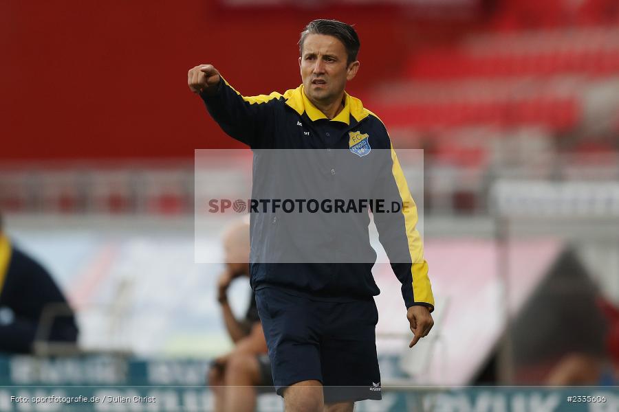 Miljan Prijovic, FLYERALARM Arena, Würzburg, 29.07.2022, BFV, sport, action, Fussball, Juli 2022, Saison 2022/2023, Regionalliga Bayern, FCP, FWK, FC Pipinsried, FC Würzburger Kickers - Bild-ID: 2335606