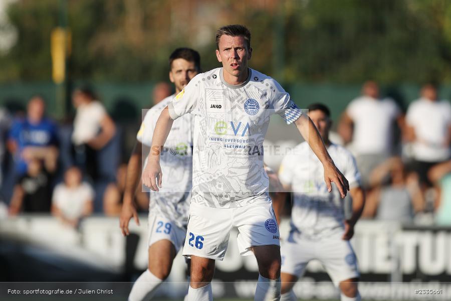 Marcel Andreas Wilke, Main-Echo Arena, Alzenau, 30.07.2022, HEL, sport, action, Fussball, Juli 2022, Saison 2022/2023, Lotto Hessenliga, SGE, FCB, Eintracht Frankfurt U21, FC Bayern Alzenau - Bild-ID: 2335661