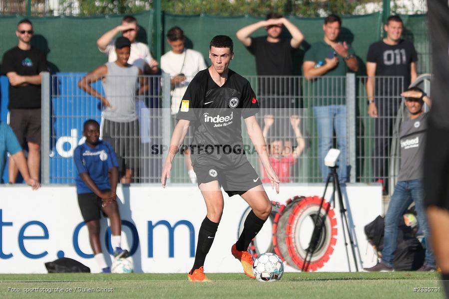 Marcel Wenig, Main-Echo Arena, Alzenau, 30.07.2022, HEL, sport, action, Fussball, Juli 2022, Saison 2022/2023, Lotto Hessenliga, SGE, FCB, Eintracht Frankfurt U21, FC Bayern Alzenau - Bild-ID: 2335731 Marcel Wenig, Main-Echo Arena, Alzenau, 30.07.2022, HEL, sport, action, Fussball, Juli 2022, Saison 2022/2023, Lotto Hessenliga, SGE, FCB, Eintracht Frankfurt U21, FC Bayern Alzenau - Bild-ID: 2335731