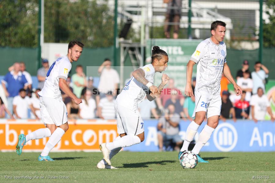 Marcus Alexander, Main-Echo Arena, Alzenau, 30.07.2022, HEL, sport, action, Fussball, Juli 2022, Saison 2022/2023, Lotto Hessenliga, SGE, FCB, Eintracht Frankfurt U21, FC Bayern Alzenau - Bild-ID: 2335733 Marcus Alexander, Main-Echo Arena, Alzenau, 30.07.2022, HEL, sport, action, Fussball, Juli 2022, Saison 2022/2023, Lotto Hessenliga, SGE, FCB, Eintracht Frankfurt U21, FC Bayern Alzenau - Bild-ID: 2335733