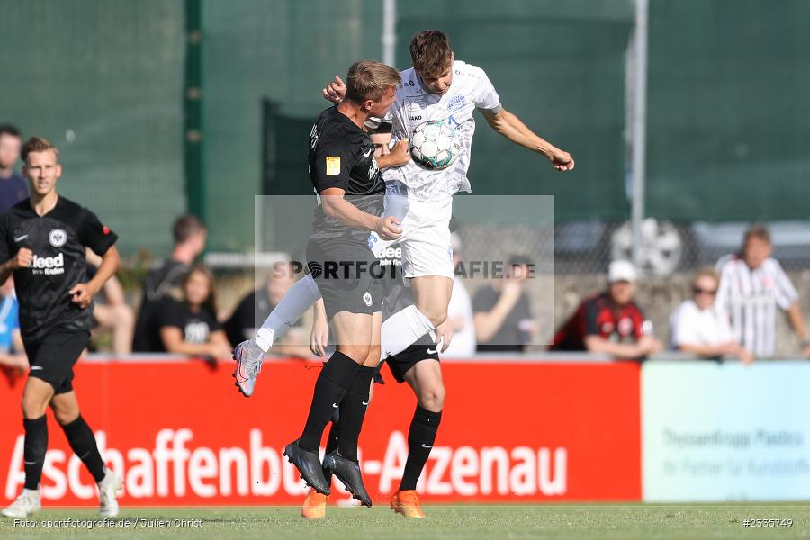 Paul Seikel, Main-Echo Arena, Alzenau, 30.07.2022, HEL, sport, action, Fussball, Juli 2022, Saison 2022/2023, Lotto Hessenliga, SGE, FCB, Eintracht Frankfurt U21, FC Bayern Alzenau - Bild-ID: 2335749 Paul Seikel, Main-Echo Arena, Alzenau, 30.07.2022, HEL, sport, action, Fussball, Juli 2022, Saison 2022/2023, Lotto Hessenliga, SGE, FCB, Eintracht Frankfurt U21, FC Bayern Alzenau - Bild-ID: 2335749