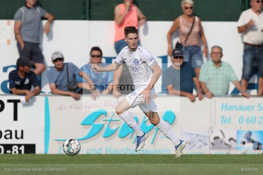 Marvin Heinz, Main-Echo Arena, Alzenau, 30.07.2022, HEL, sport, action, Fussball, Juli 2022, Saison 2022/2023, Lotto Hessenliga, SGE, FCB, Eintracht Frankfurt U21, FC Bayern Alzenau - Bild-ID: 2335764 Marvin Heinz, Main-Echo Arena, Alzenau, 30.07.2022, HEL, sport, action, Fussball, Juli 2022, Saison 2022/2023, Lotto Hessenliga, SGE, FCB, Eintracht Frankfurt U21, FC Bayern Alzenau - Bild-ID: 2335764