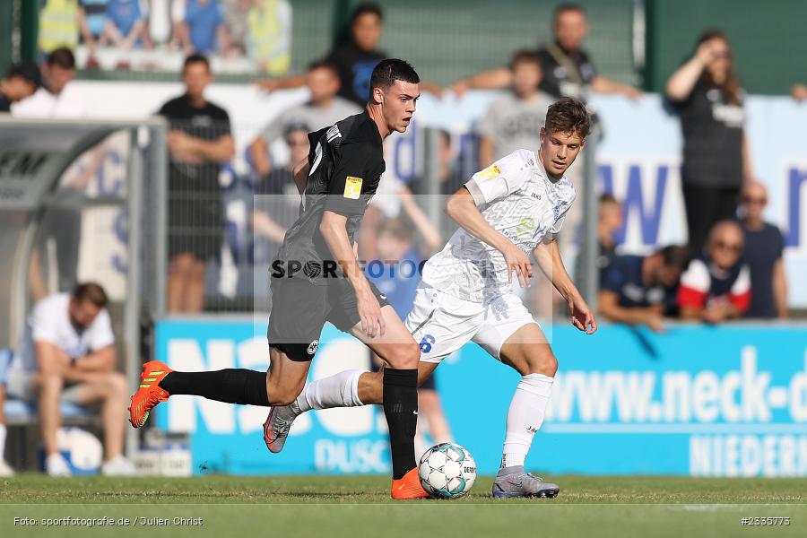 Marcel Wenig, Main-Echo Arena, Alzenau, 30.07.2022, HEL, sport, action, Fussball, Juli 2022, Saison 2022/2023, Lotto Hessenliga, SGE, FCB, Eintracht Frankfurt U21, FC Bayern Alzenau - Bild-ID: 2335773 Marcel Wenig, Main-Echo Arena, Alzenau, 30.07.2022, HEL, sport, action, Fussball, Juli 2022, Saison 2022/2023, Lotto Hessenliga, SGE, FCB, Eintracht Frankfurt U21, FC Bayern Alzenau - Bild-ID: 2335773
