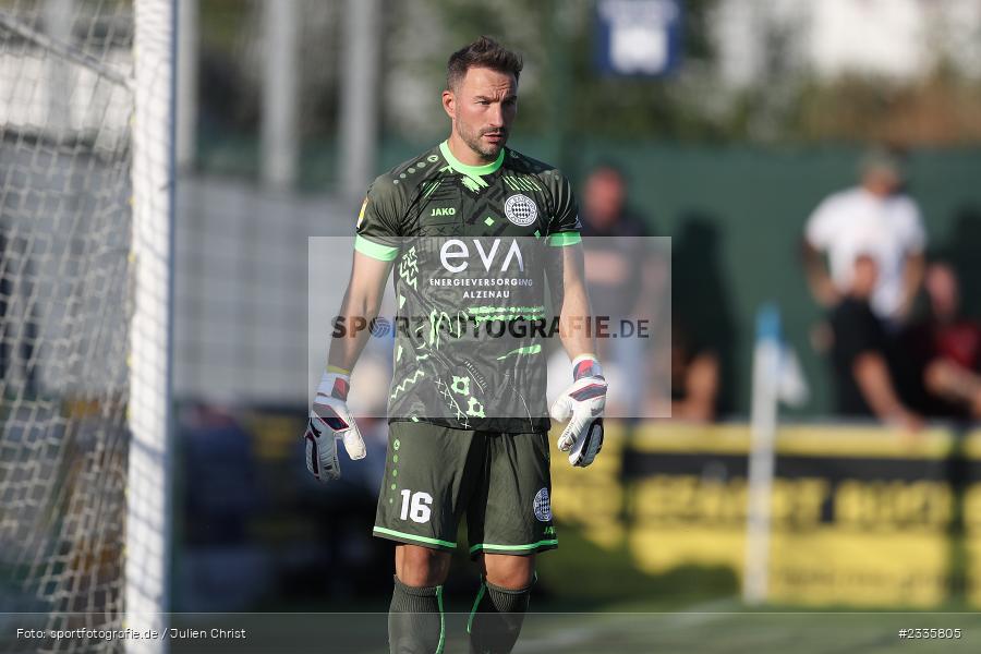 Daniel Endres, Main-Echo Arena, Alzenau, 30.07.2022, HEL, sport, action, Fussball, Juli 2022, Saison 2022/2023, Lotto Hessenliga, SGE, FCB, Eintracht Frankfurt U21, FC Bayern Alzenau - Bild-ID: 2335805 Daniel Endres, Main-Echo Arena, Alzenau, 30.07.2022, HEL, sport, action, Fussball, Juli 2022, Saison 2022/2023, Lotto Hessenliga, SGE, FCB, Eintracht Frankfurt U21, FC Bayern Alzenau - Bild-ID: 2335805