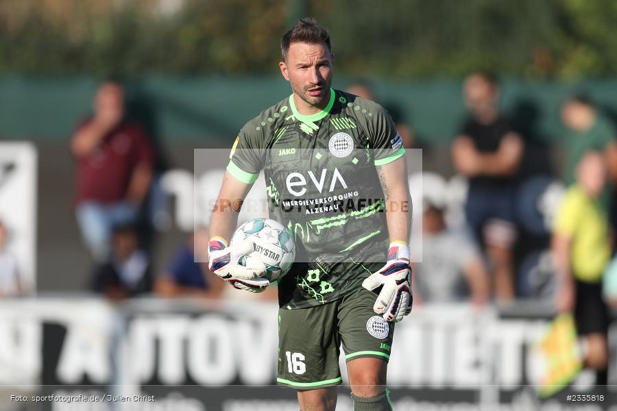Daniel Endres, Main-Echo Arena, Alzenau, 30.07.2022, HEL, sport, action, Fussball, Juli 2022, Saison 2022/2023, Lotto Hessenliga, SGE, FCB, Eintracht Frankfurt U21, FC Bayern Alzenau - Bild-ID: 2335818 Daniel Endres, Main-Echo Arena, Alzenau, 30.07.2022, HEL, sport, action, Fussball, Juli 2022, Saison 2022/2023, Lotto Hessenliga, SGE, FCB, Eintracht Frankfurt U21, FC Bayern Alzenau - Bild-ID: 2335818
