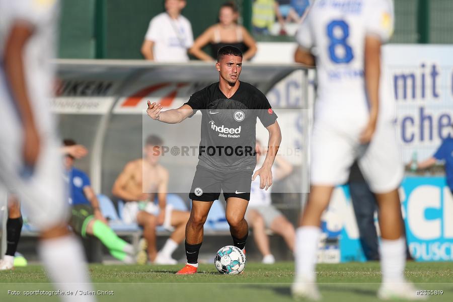 Emir Sejdovic, Main-Echo Arena, Alzenau, 30.07.2022, HEL, sport, action, Fussball, Juli 2022, Saison 2022/2023, Lotto Hessenliga, SGE, FCB, Eintracht Frankfurt U21, FC Bayern Alzenau - Bild-ID: 2335819 Emir Sejdovic, Main-Echo Arena, Alzenau, 30.07.2022, HEL, sport, action, Fussball, Juli 2022, Saison 2022/2023, Lotto Hessenliga, SGE, FCB, Eintracht Frankfurt U21, FC Bayern Alzenau - Bild-ID: 2335819