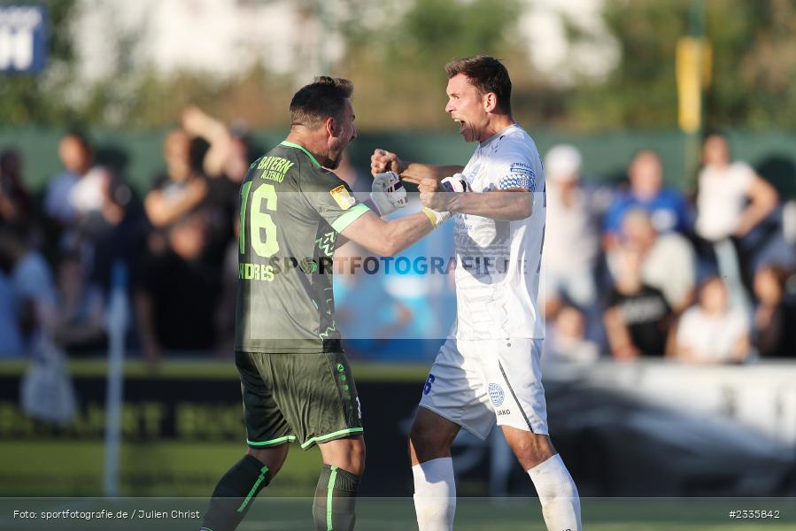 Daniel Endres, Main-Echo Arena, Alzenau, 30.07.2022, HEL, sport, action, Fussball, Juli 2022, Saison 2022/2023, Lotto Hessenliga, SGE, FCB, Eintracht Frankfurt U21, FC Bayern Alzenau - Bild-ID: 2335842
