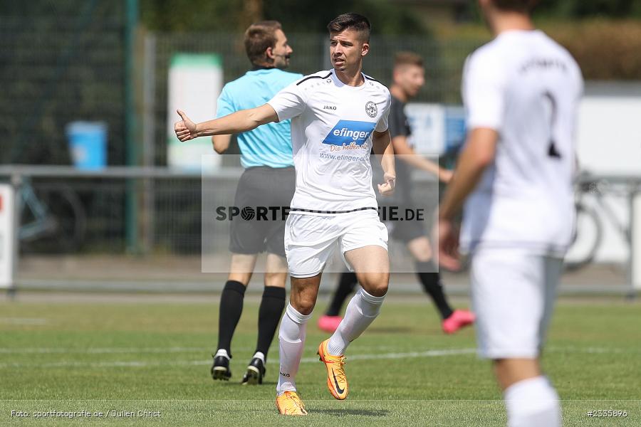 Louis Reinhart, Schömig Digitaldruck Arena, Rimpar, 30.07.2022, BFV, sport, action, Fussball, Juli 2022, Saison 2022/2023, Landesliga Nordwest, TSV, ASV, TSV Karlburg, ASV Rimpar - Bild-ID: 2335896