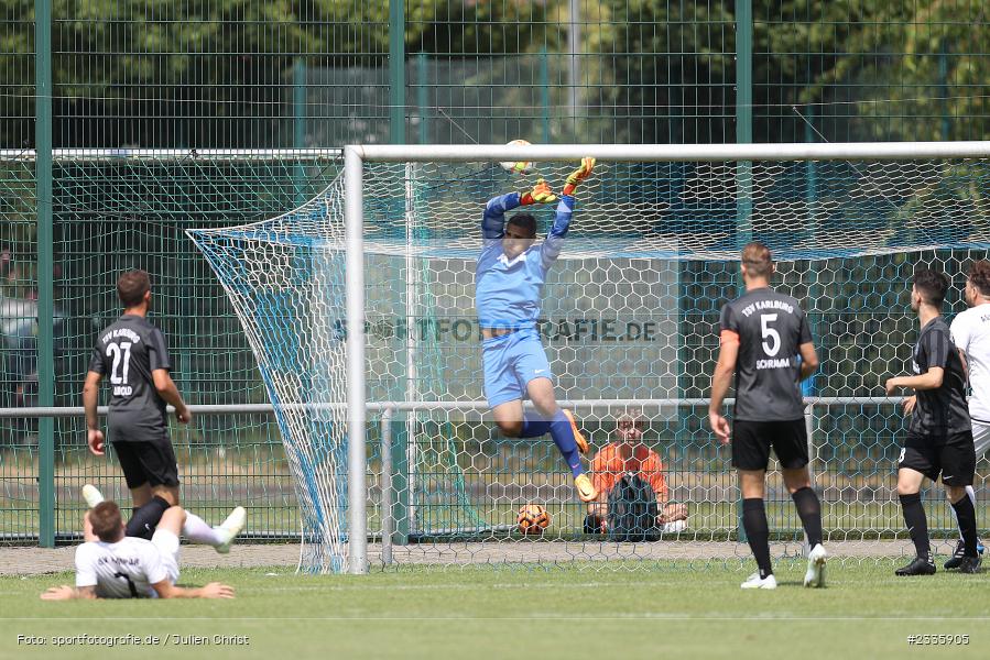 Marvin Fischer-Vallecilla, Schömig Digitaldruck Arena, Rimpar, 30.07.2022, BFV, sport, action, Fussball, Juli 2022, Saison 2022/2023, Landesliga Nordwest, TSV, ASV, TSV Karlburg, ASV Rimpar - Bild-ID: 2335905 Marvin Fischer-Vallecilla, Schömig Digitaldruck Arena, Rimpar, 30.07.2022, BFV, sport, action, Fussball, Juli 2022, Saison 2022/2023, Landesliga Nordwest, TSV, ASV, TSV Karlburg, ASV Rimpar - Bild-ID: 2335905