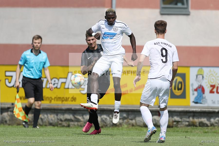 Mamadou Bah, Schömig Digitaldruck Arena, Rimpar, 30.07.2022, BFV, sport, action, Fussball, Juli 2022, Saison 2022/2023, Landesliga Nordwest, TSV, ASV, TSV Karlburg, ASV Rimpar - Bild-ID: 2335915