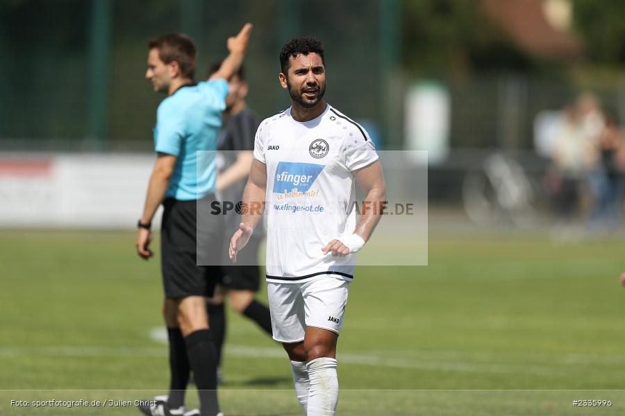 Johan Brahimi, Schömig Digitaldruck Arena, Rimpar, 30.07.2022, BFV, sport, action, Fussball, Juli 2022, Saison 2022/2023, Landesliga Nordwest, TSV, ASV, TSV Karlburg, ASV Rimpar - Bild-ID: 2335996