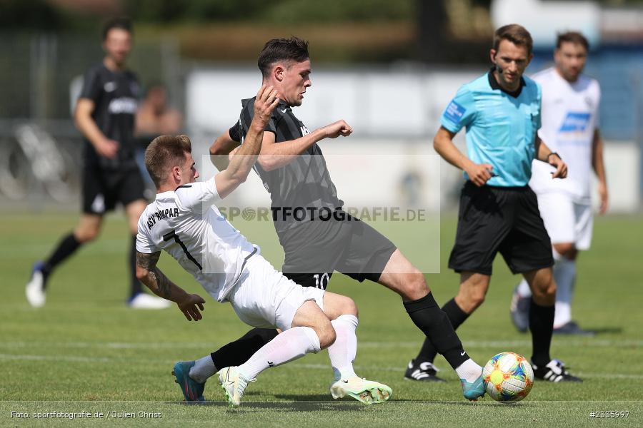 Sandro Kramosch, Schömig Digitaldruck Arena, Rimpar, 30.07.2022, BFV, sport, action, Fussball, Juli 2022, Saison 2022/2023, Landesliga Nordwest, TSV, ASV, TSV Karlburg, ASV Rimpar - Bild-ID: 2335997