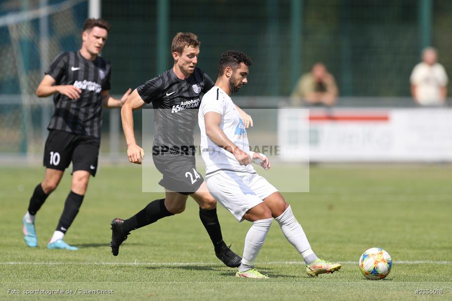 Johan Brahimi, Schömig Digitaldruck Arena, Rimpar, 30.07.2022, BFV, sport, action, Fussball, Juli 2022, Saison 2022/2023, Landesliga Nordwest, TSV, ASV, TSV Karlburg, ASV Rimpar - Bild-ID: 2336018