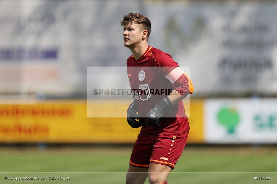 Robin Michel, Schömig Digitaldruck Arena, Rimpar, 30.07.2022, BFV, sport, action, Fussball, Juli 2022, Saison 2022/2023, Landesliga Nordwest, TSV, ASV, TSV Karlburg, ASV Rimpar - Bild-ID: 2336029