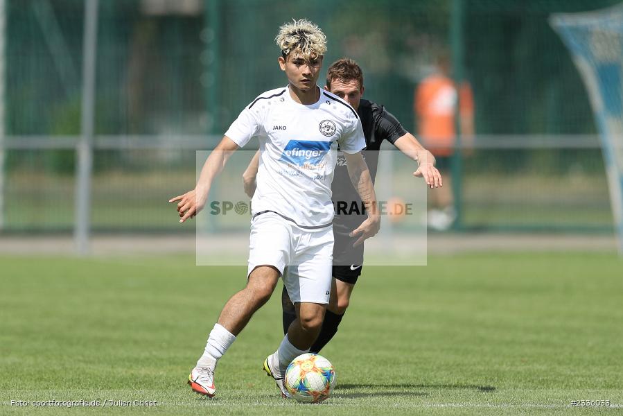 Ali Heidari, Schömig Digitaldruck Arena, Rimpar, 30.07.2022, BFV, sport, action, Fussball, Juli 2022, Saison 2022/2023, Landesliga Nordwest, TSV, ASV, TSV Karlburg, ASV Rimpar - Bild-ID: 2336033