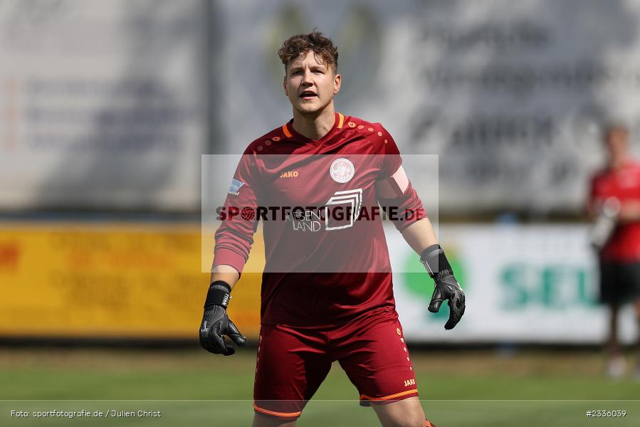 Robin Michel, Schömig Digitaldruck Arena, Rimpar, 30.07.2022, BFV, sport, action, Fussball, Juli 2022, Saison 2022/2023, Landesliga Nordwest, TSV, ASV, TSV Karlburg, ASV Rimpar - Bild-ID: 2336039