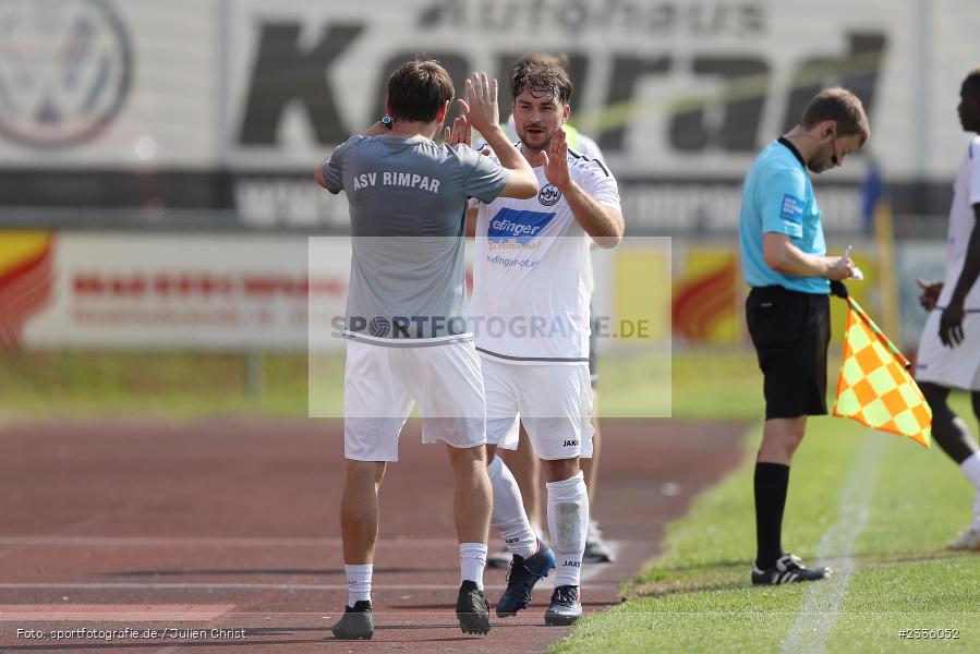Phillip Löw, Schömig Digitaldruck Arena, Rimpar, 30.07.2022, BFV, sport, action, Fussball, Juli 2022, Saison 2022/2023, Landesliga Nordwest, TSV, ASV, TSV Karlburg, ASV Rimpar - Bild-ID: 2336052