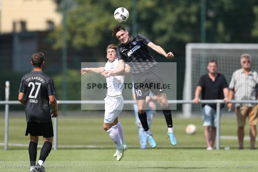 Jan Martin, Schömig Digitaldruck Arena, Rimpar, 30.07.2022, BFV, sport, action, Fussball, Juli 2022, Saison 2022/2023, Landesliga Nordwest, TSV, ASV, TSV Karlburg, ASV Rimpar - Bild-ID: 2336055