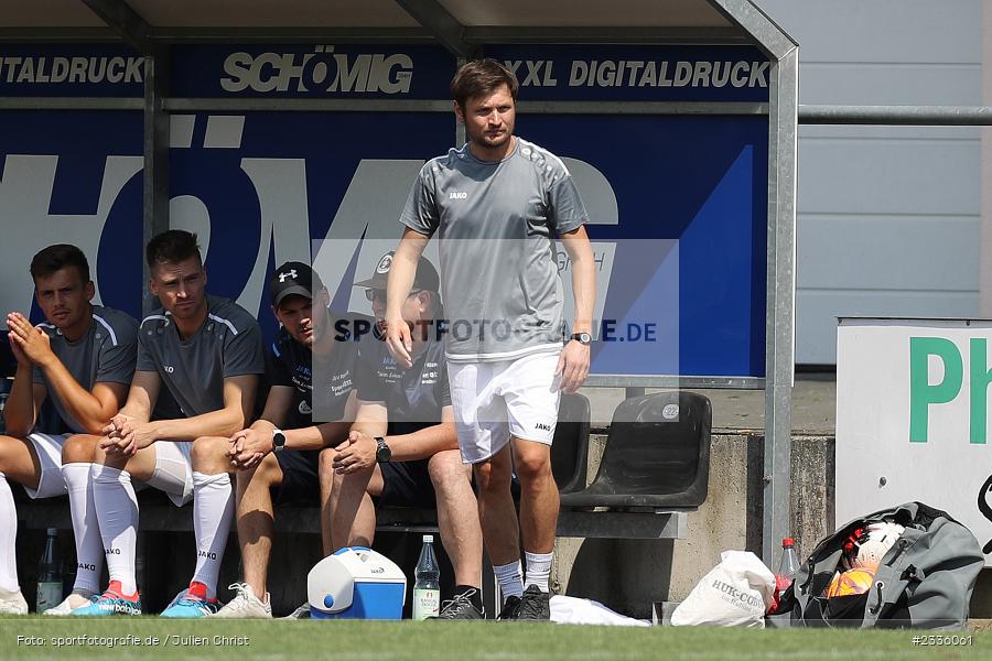 Henry Stenzinger, Schömig Digitaldruck Arena, Rimpar, 30.07.2022, BFV, sport, action, Fussball, Juli 2022, Saison 2022/2023, Landesliga Nordwest, TSV, ASV, TSV Karlburg, ASV Rimpar - Bild-ID: 2336061