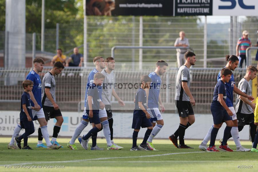 Einlaufkinder, Stadion am Schönbusch, Aschaffenburg, 02.08.2022, BFV, sport, action, Fussball, August 2022, Saison 2022/2023, RLB, Regionalliga Bayern, SVW, SVA, SV Wacker Burghausen, SV Viktoria Aschaffenburg - Bild-ID: 2336221 Einlaufkinder, Stadion am Schönbusch, Aschaffenburg, 02.08.2022, BFV, sport, action, Fussball, August 2022, Saison 2022/2023, RLB, Regionalliga Bayern, SVW, SVA, SV Wacker Burghausen, SV Viktoria Aschaffenburg - Bild-ID: 2336221