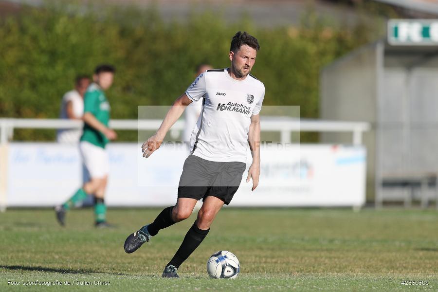 Tobias Wießmann, Sportgelände, Gössenheim, 03.08.2022, BFV, sport, action, Fussball, August 2022, Saison 2022/2023, KLW, Kreisliga Würzburg, TSV, FCG, TSV Karlburg II, FC Gössenheim - Bild-ID: 2336306