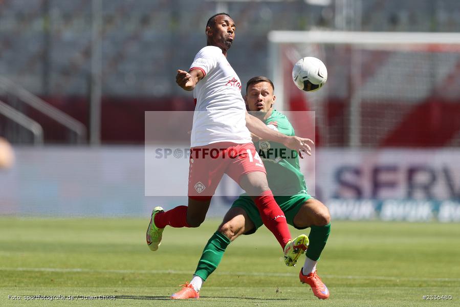 Saliou Sané, FLYERALARM Arena, Würzburg, 06.08.2022, BFV, sport, action, Fussball, August 2022, Saison 2022/2023, RLB, Regionalliga Bayern, ANS, FWK, SpVgg Ansbach, FC Würzburger Kickers - Bild-ID: 2336480