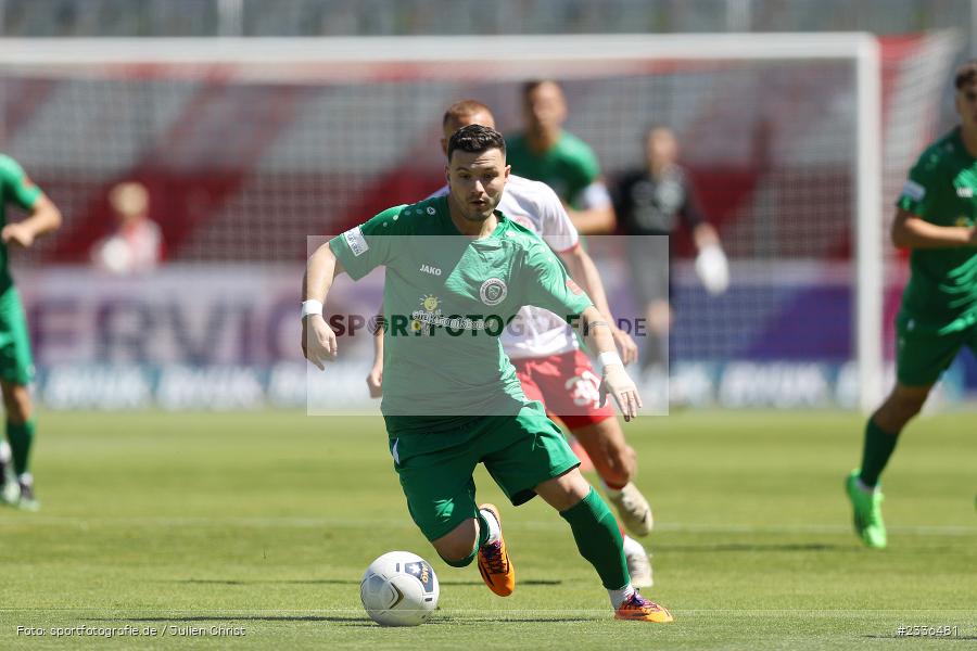 Patrick Kroiß, FLYERALARM Arena, Würzburg, 06.08.2022, BFV, sport, action, Fussball, August 2022, Saison 2022/2023, RLB, Regionalliga Bayern, ANS, FWK, SpVgg Ansbach, FC Würzburger Kickers - Bild-ID: 2336481