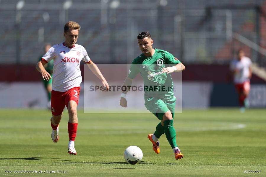 Patrick Kroiß, FLYERALARM Arena, Würzburg, 06.08.2022, BFV, sport, action, Fussball, August 2022, Saison 2022/2023, RLB, Regionalliga Bayern, ANS, FWK, SpVgg Ansbach, FC Würzburger Kickers - Bild-ID: 2336487