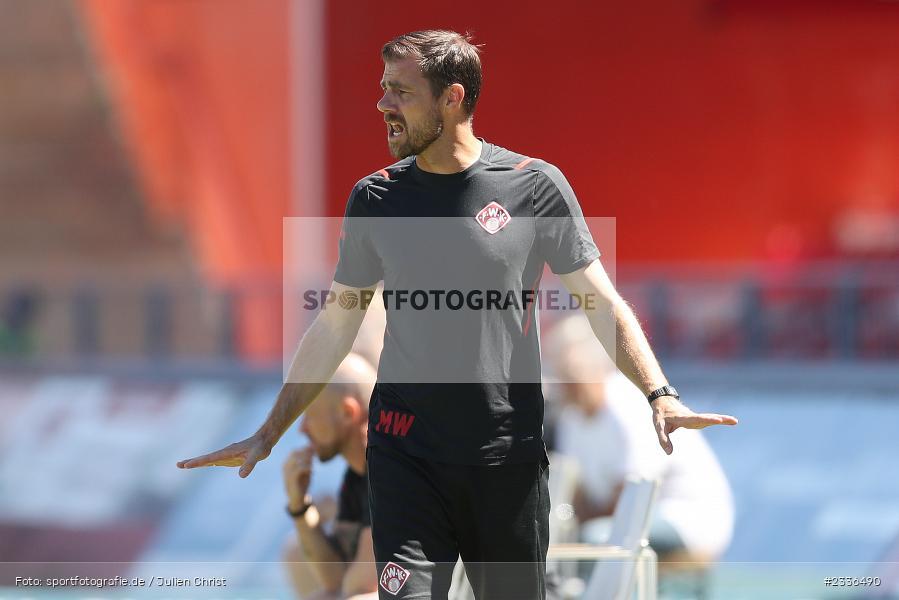 Marco Wildersinn, FLYERALARM Arena, Würzburg, 06.08.2022, BFV, sport, action, Fussball, August 2022, Saison 2022/2023, RLB, Regionalliga Bayern, ANS, FWK, SpVgg Ansbach, FC Würzburger Kickers - Bild-ID: 2336490