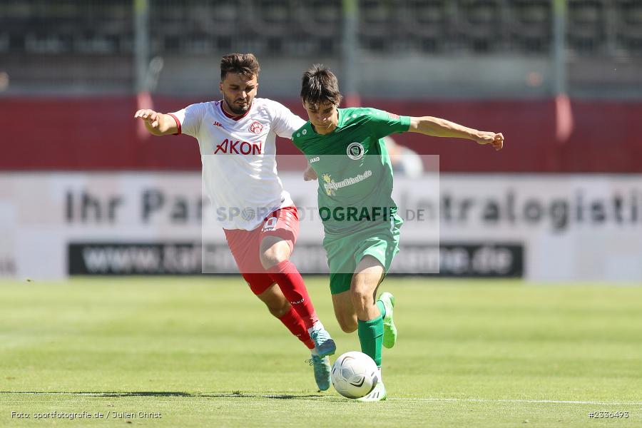 FLYERALARM Arena, Würzburg, 06.08.2022, BFV, sport, action, Fussball, August 2022, Saison 2022/2023, RLB, Regionalliga Bayern, ANS, FWK, SpVgg Ansbach, FC Würzburger Kickers - Bild-ID: 2336493