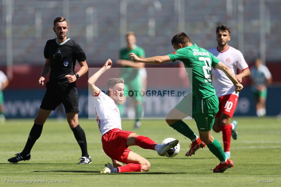 Maximilian Zaiser, FLYERALARM Arena, Würzburg, 06.08.2022, BFV, sport, action, Fussball, August 2022, Saison 2022/2023, RLB, Regionalliga Bayern, ANS, FWK, SpVgg Ansbach, FC Würzburger Kickers - Bild-ID: 2336497 Maximilian Zaiser, FLYERALARM Arena, Würzburg, 06.08.2022, BFV, sport, action, Fussball, August 2022, Saison 2022/2023, RLB, Regionalliga Bayern, ANS, FWK, SpVgg Ansbach, FC Würzburger Kickers - Bild-ID: 2336497