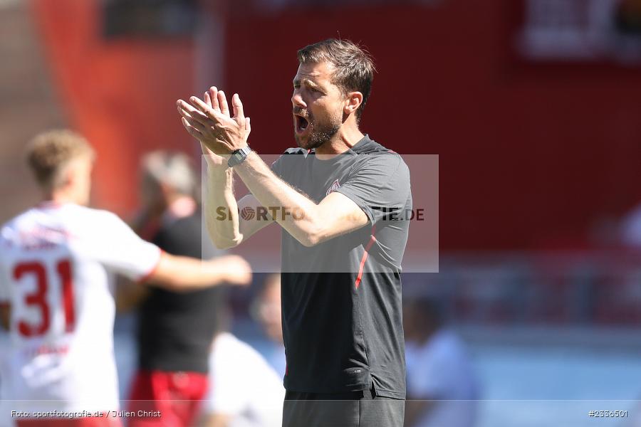 Marco Wildersinn, FLYERALARM Arena, Würzburg, 06.08.2022, BFV, sport, action, Fussball, August 2022, Saison 2022/2023, RLB, Regionalliga Bayern, ANS, FWK, SpVgg Ansbach, FC Würzburger Kickers - Bild-ID: 2336501