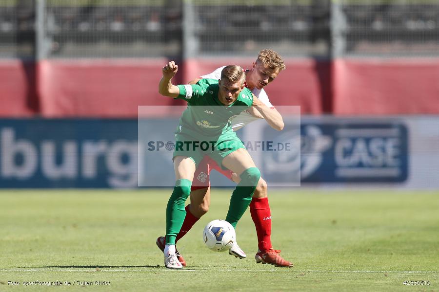 Daniel Schelhorn, FLYERALARM Arena, Würzburg, 06.08.2022, BFV, sport, action, Fussball, August 2022, Saison 2022/2023, RLB, Regionalliga Bayern, ANS, FWK, SpVgg Ansbach, FC Würzburger Kickers - Bild-ID: 2336510