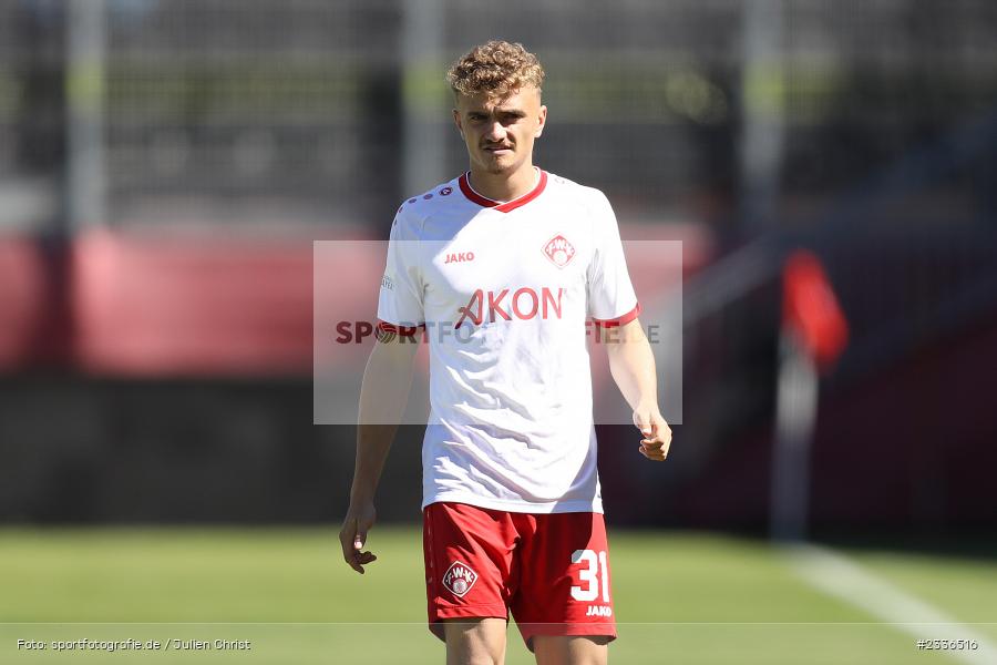 Tim Littmann, FLYERALARM Arena, Würzburg, 06.08.2022, BFV, sport, action, Fussball, August 2022, Saison 2022/2023, RLB, Regionalliga Bayern, ANS, FWK, SpVgg Ansbach, FC Würzburger Kickers - Bild-ID: 2336516 Tim Littmann, FLYERALARM Arena, Würzburg, 06.08.2022, BFV, sport, action, Fussball, August 2022, Saison 2022/2023, RLB, Regionalliga Bayern, ANS, FWK, SpVgg Ansbach, FC Würzburger Kickers - Bild-ID: 2336516